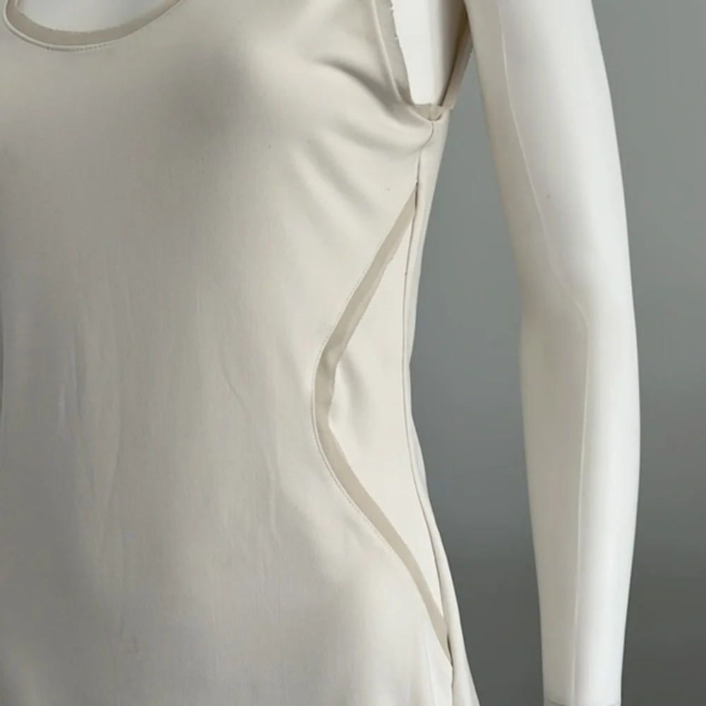 Graham & spencer tunic slip‎ dress cream sleeveless dress - Picture 4 of 10